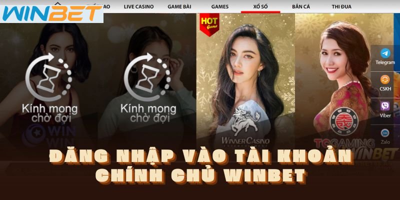 Đăng nhập winbet